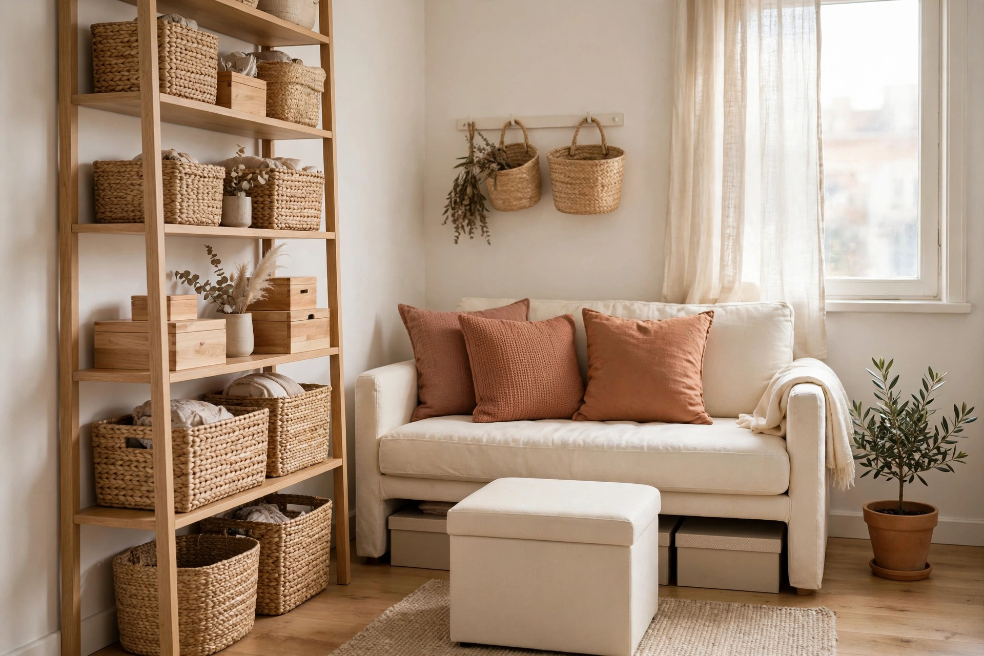 Small Living Room Organization: 10 Systems That Give You Space Back